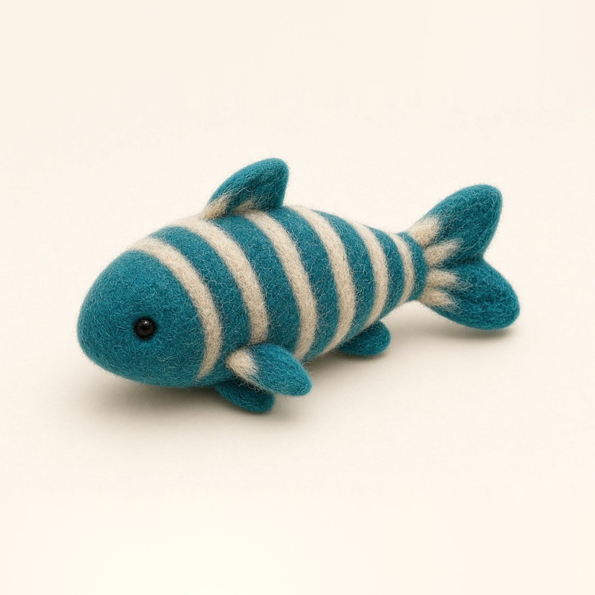 Teal Stripy Fish