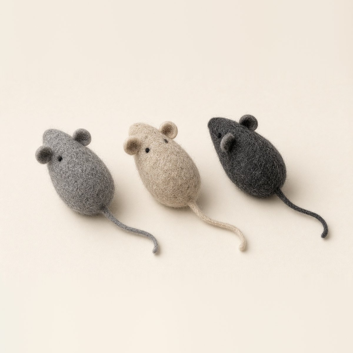 Felt Mice Trio