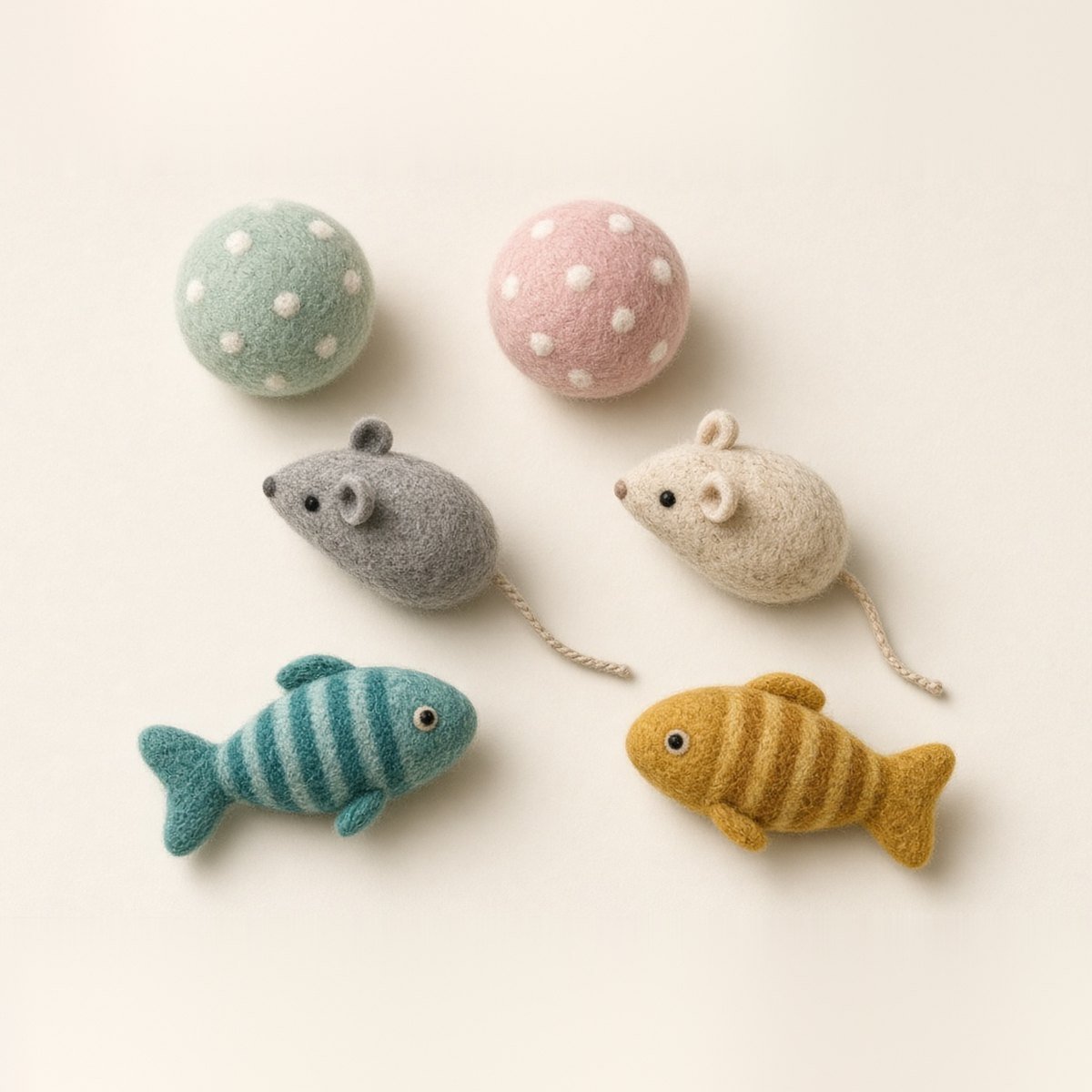 Felt Play Pack (6 toys)